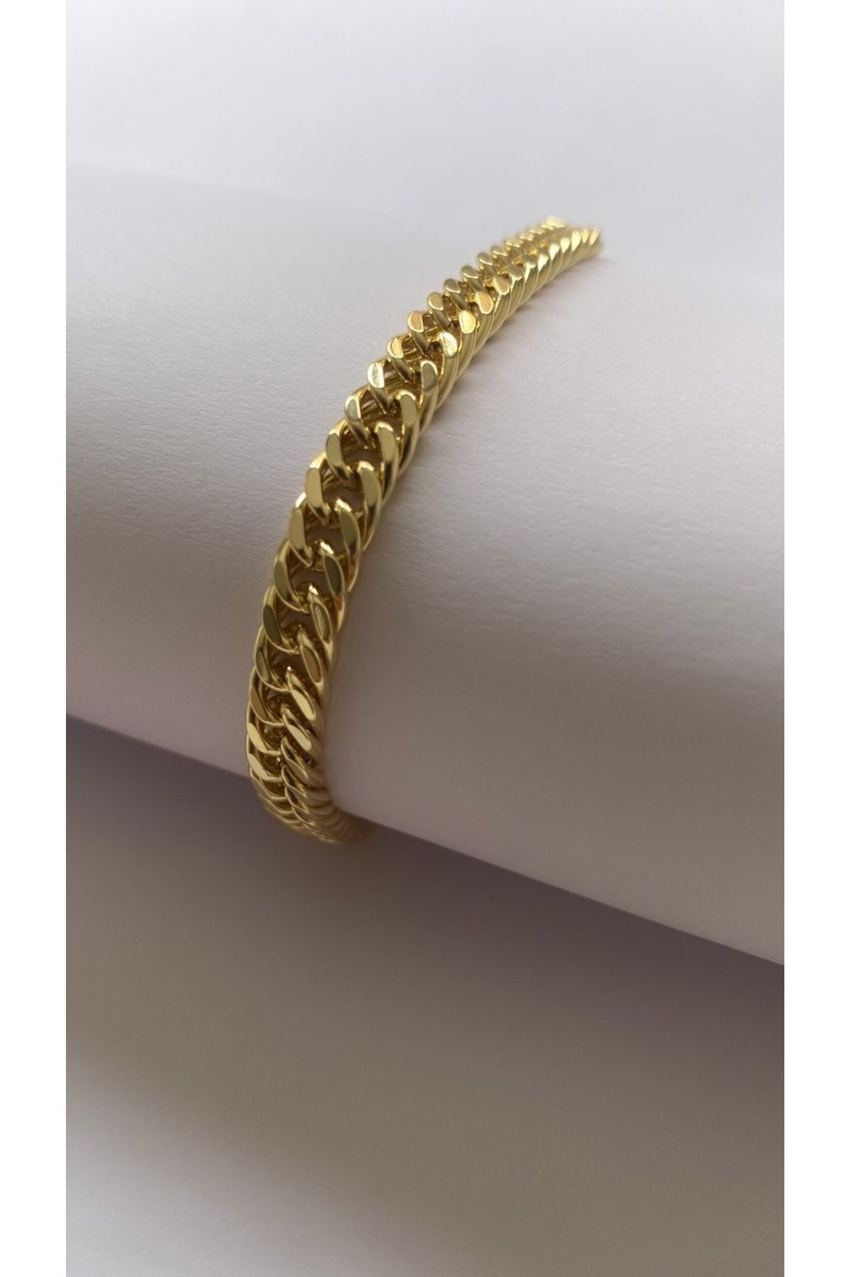 NİSSBEBE XUPİNG JEWELRY VİP Bileklik 14K Renk KARARMAZ Çelik Bileklik (DOĞALTAŞ BİLEKLİK HEDİYE)