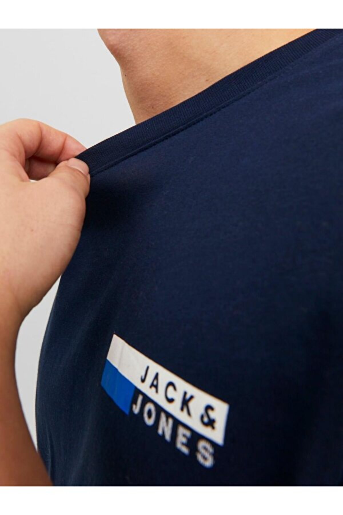تیشرت مردانه راسته آستین کوتاه | جک اند جونز Jack & Jones 12233999 - تصویر 5