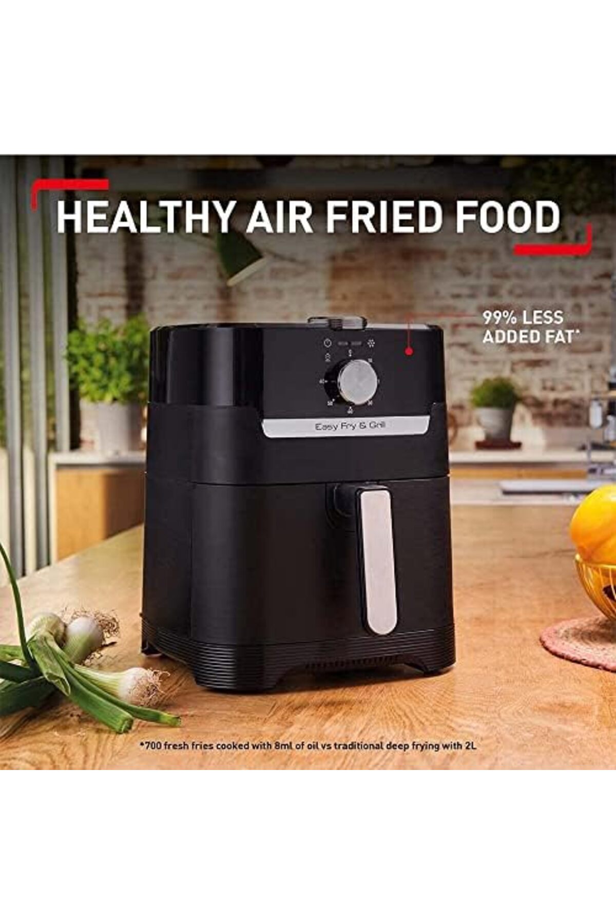 إيزي فراي كلاسيك | مقلاة هوائية وشواية 2 في 1 | سع...