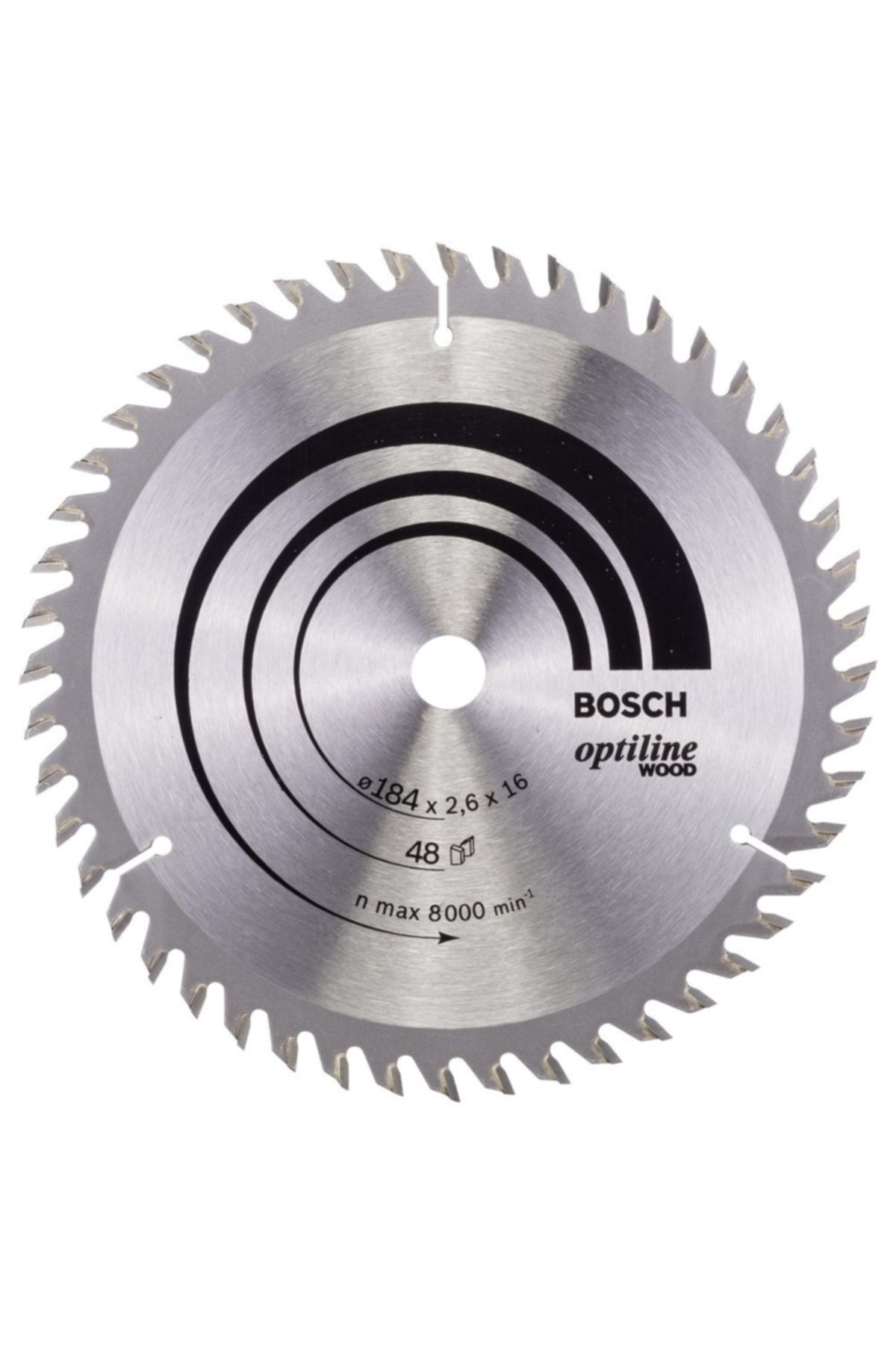 Bosch - Optiline Serisi Ahşap Için Daire Testere Bıçağı 230*30 Mm 48 Diş 2608640629