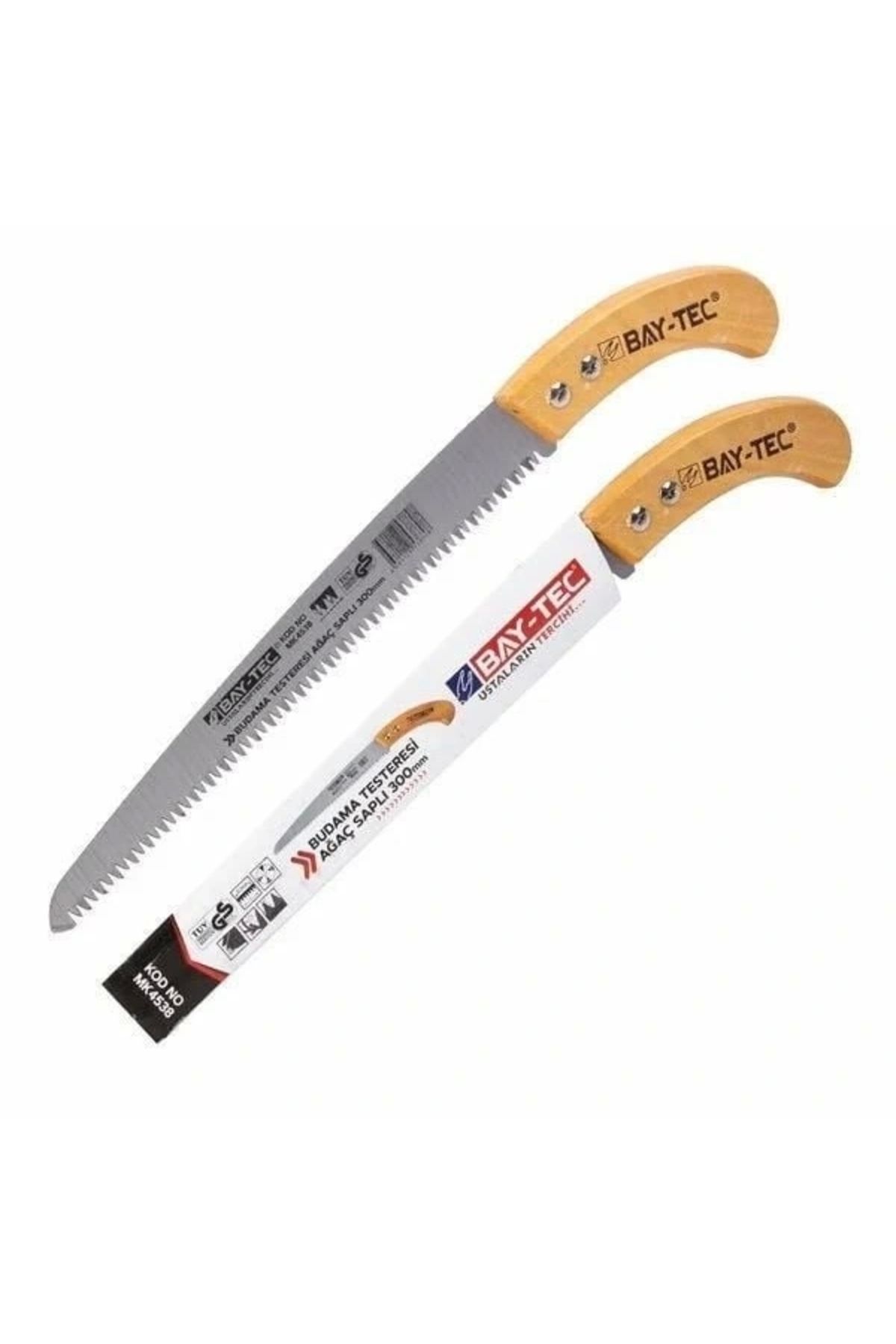 ShopNova Bay-Tec MK4538 Ağaç Saplı Budama Testeresi 300 mm