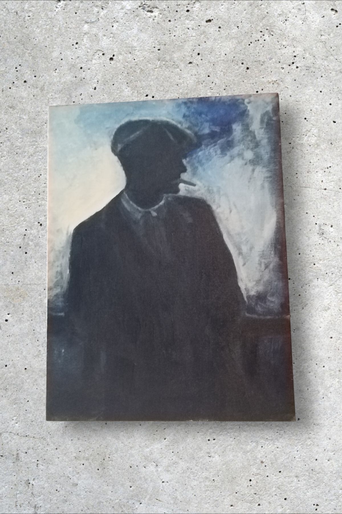 ESUSO 17x23 cm Akrilik Boya El Yapımı Pres Tuval Üzerine Duvar Resimi Tablo Resim .Hediyelik