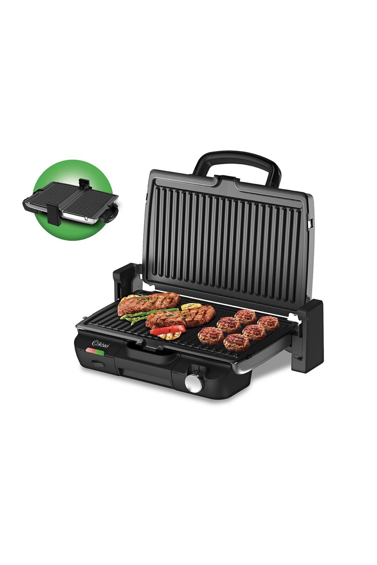 KiviHome KSM-2453 Izgara ve Tost Makinesi