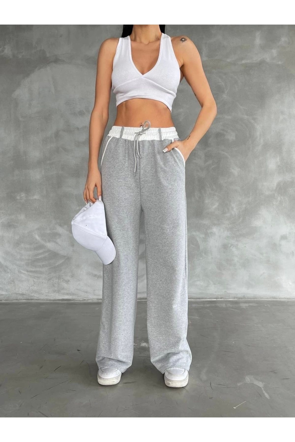 OurStyles Garnili bol paça pantolon