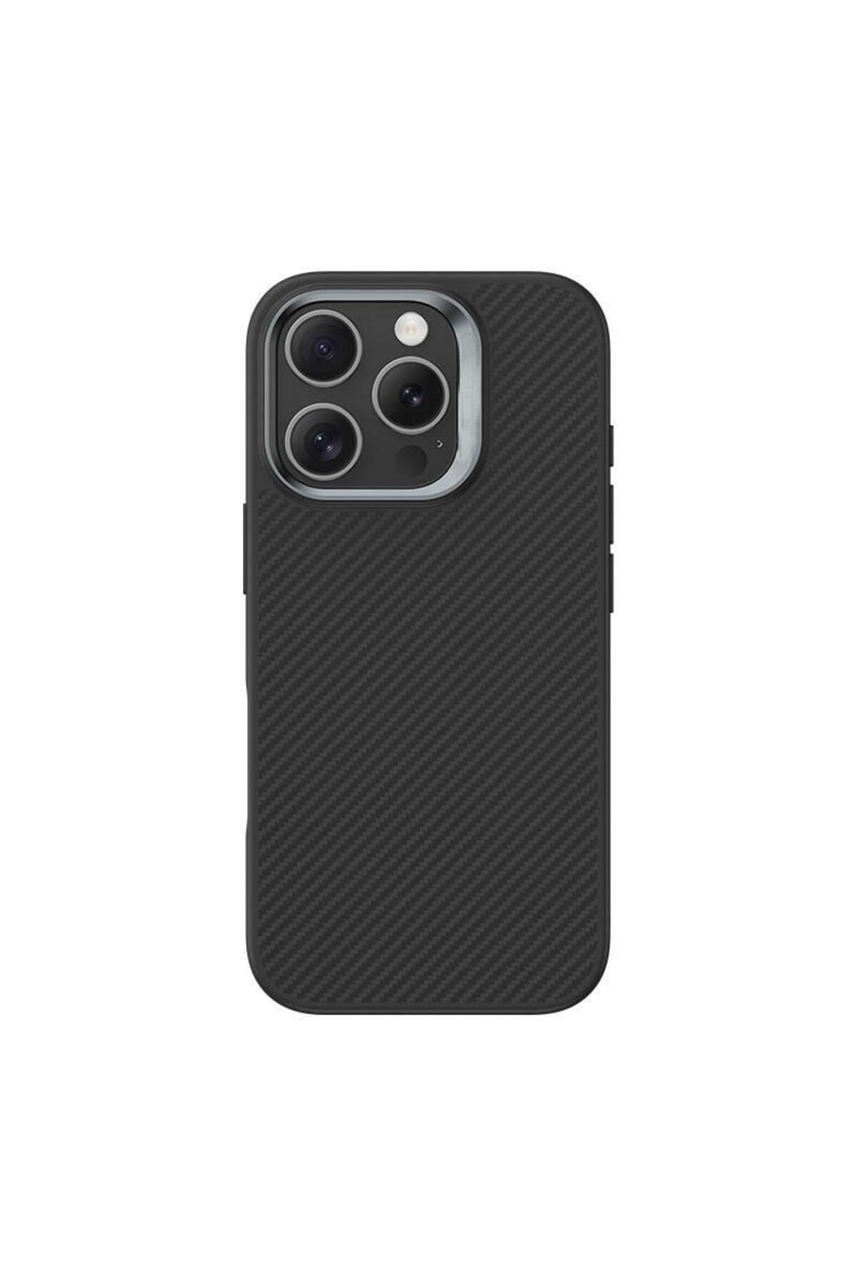 damperglass Military Guard Kevlar 600D Karbon Aramid Fiber Kılıf - iPhone 14 Pro
