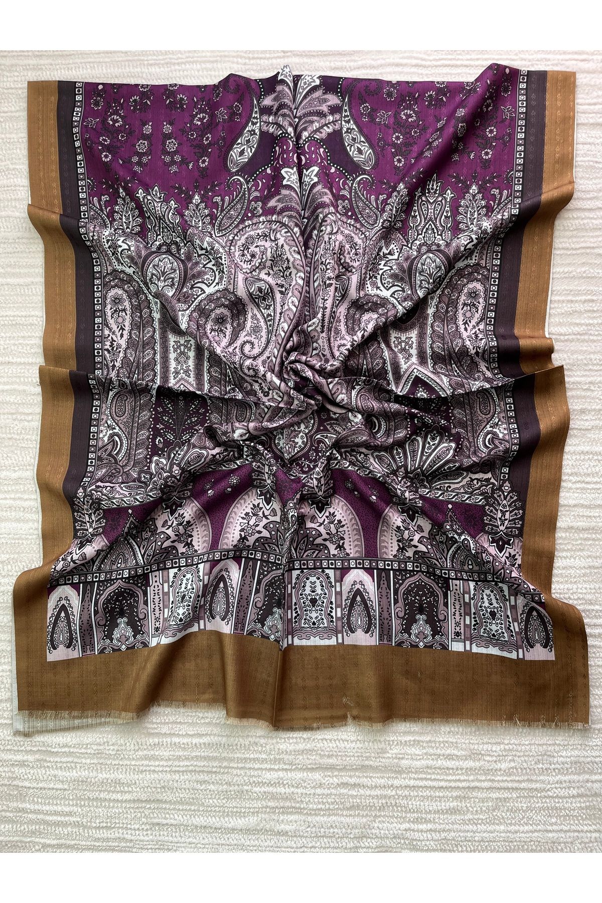 Altan Cotton Etnik-retro Desen Şal