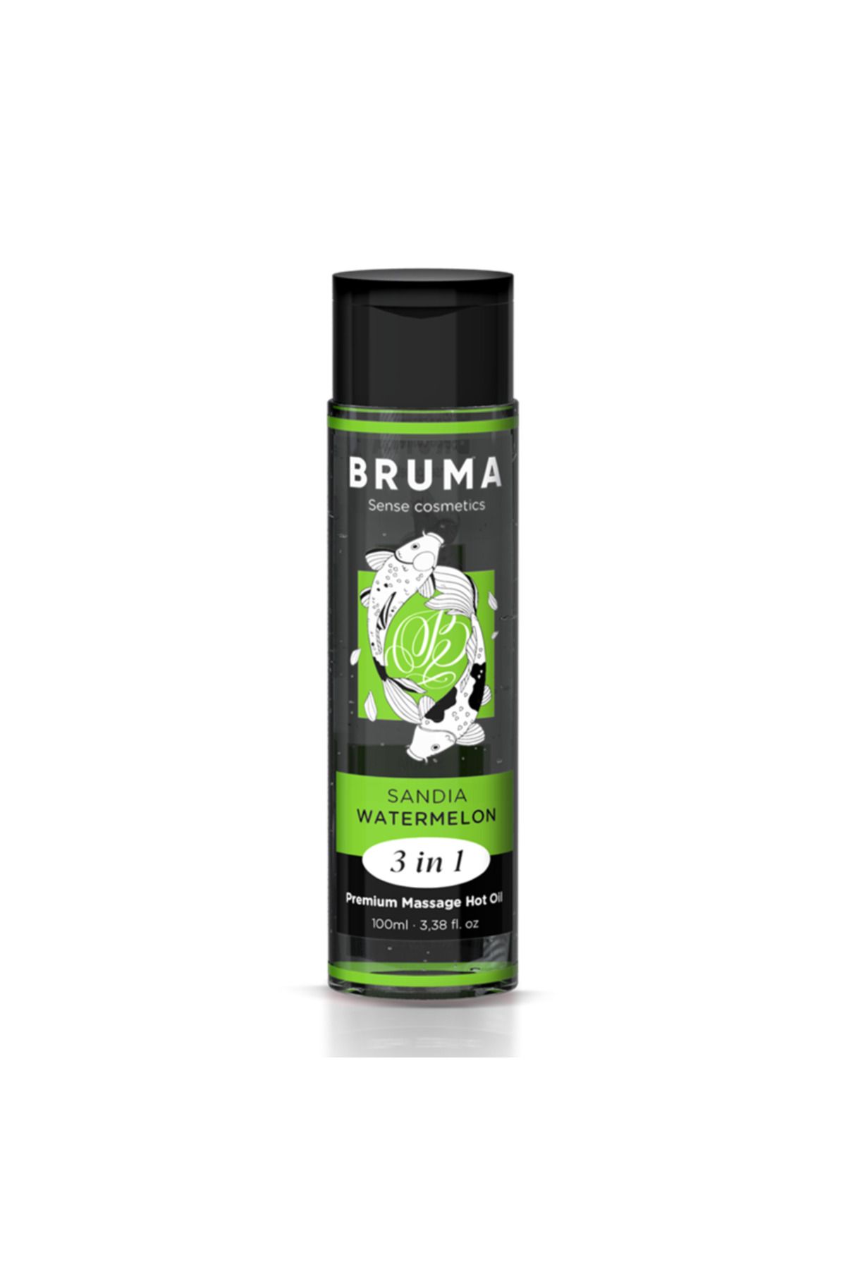 Bruma Ulei Premium De Masaj Cu Efect De Incalzire, Bruma Sandia Watermelon 3 In 1, 100 Ml - One Size