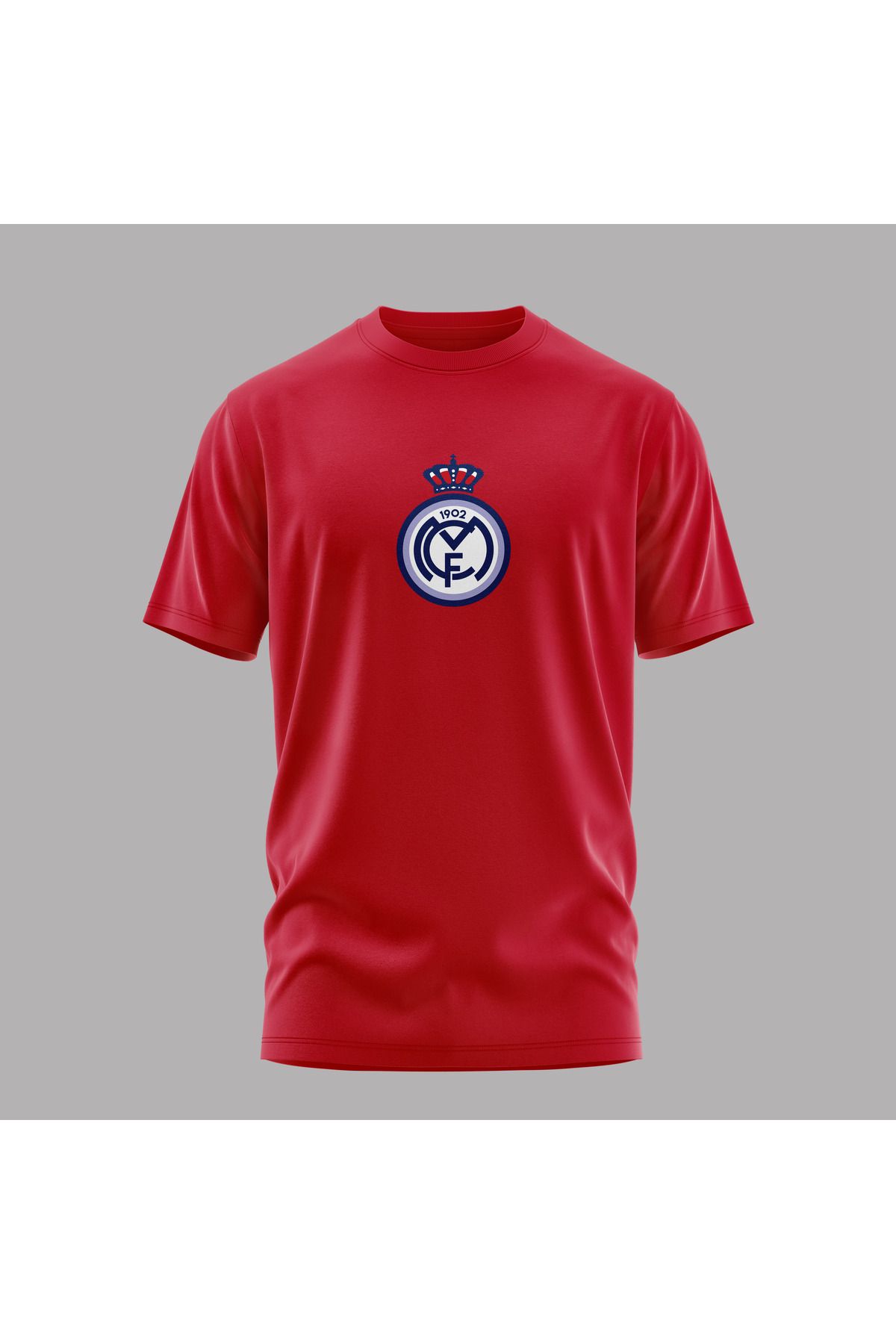 Scudetto T-Shirt Real Konsept Logo Unisex Tişört