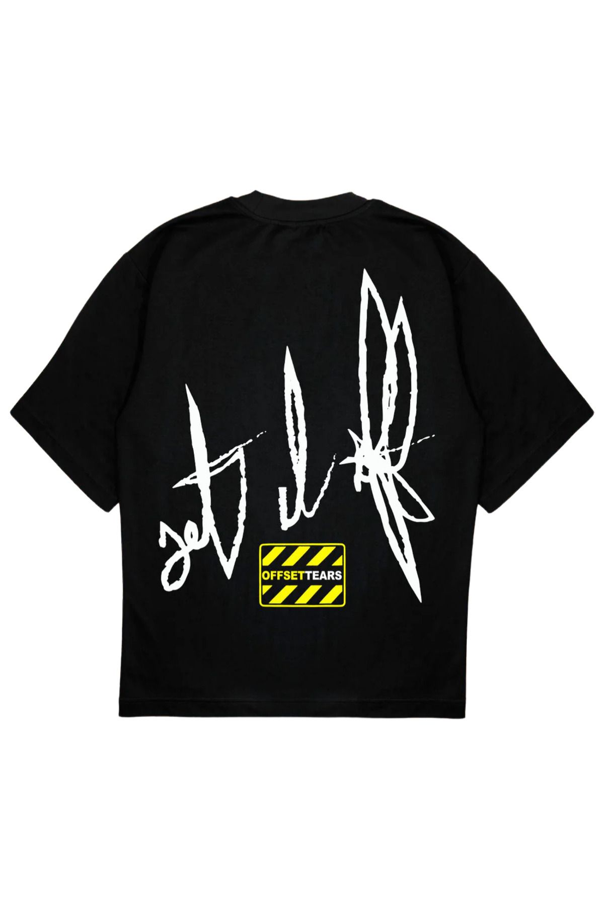 SVART WEAR OFFSET TEARS T-Shirt OVERSIZE