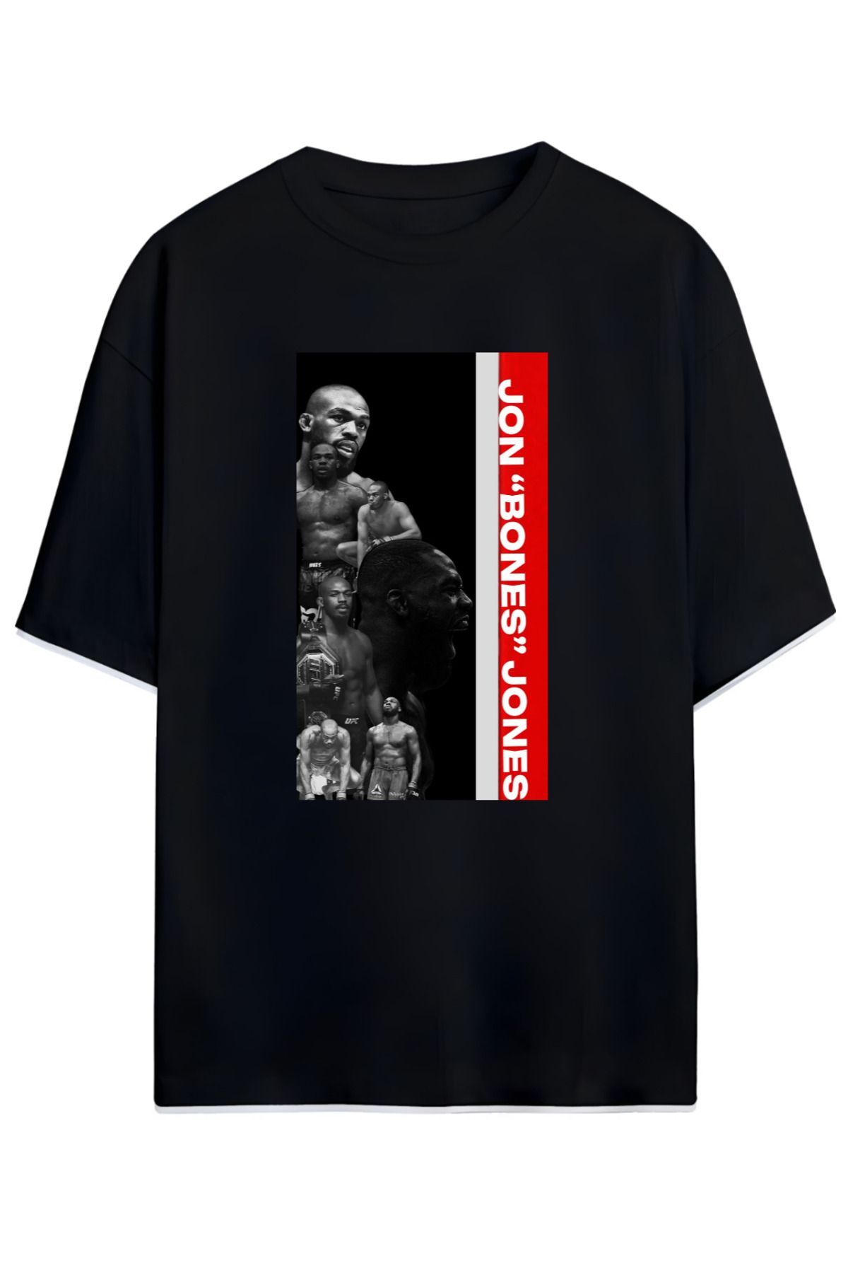 MAGORS Jon Jones UFC Baskılı Oversize T-Shirt