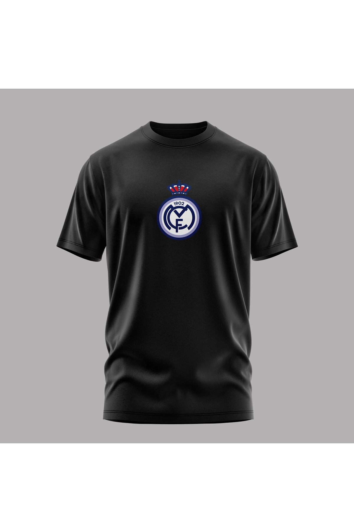 Scudetto T-Shirt Real Konsept Logo Unisex Tişört