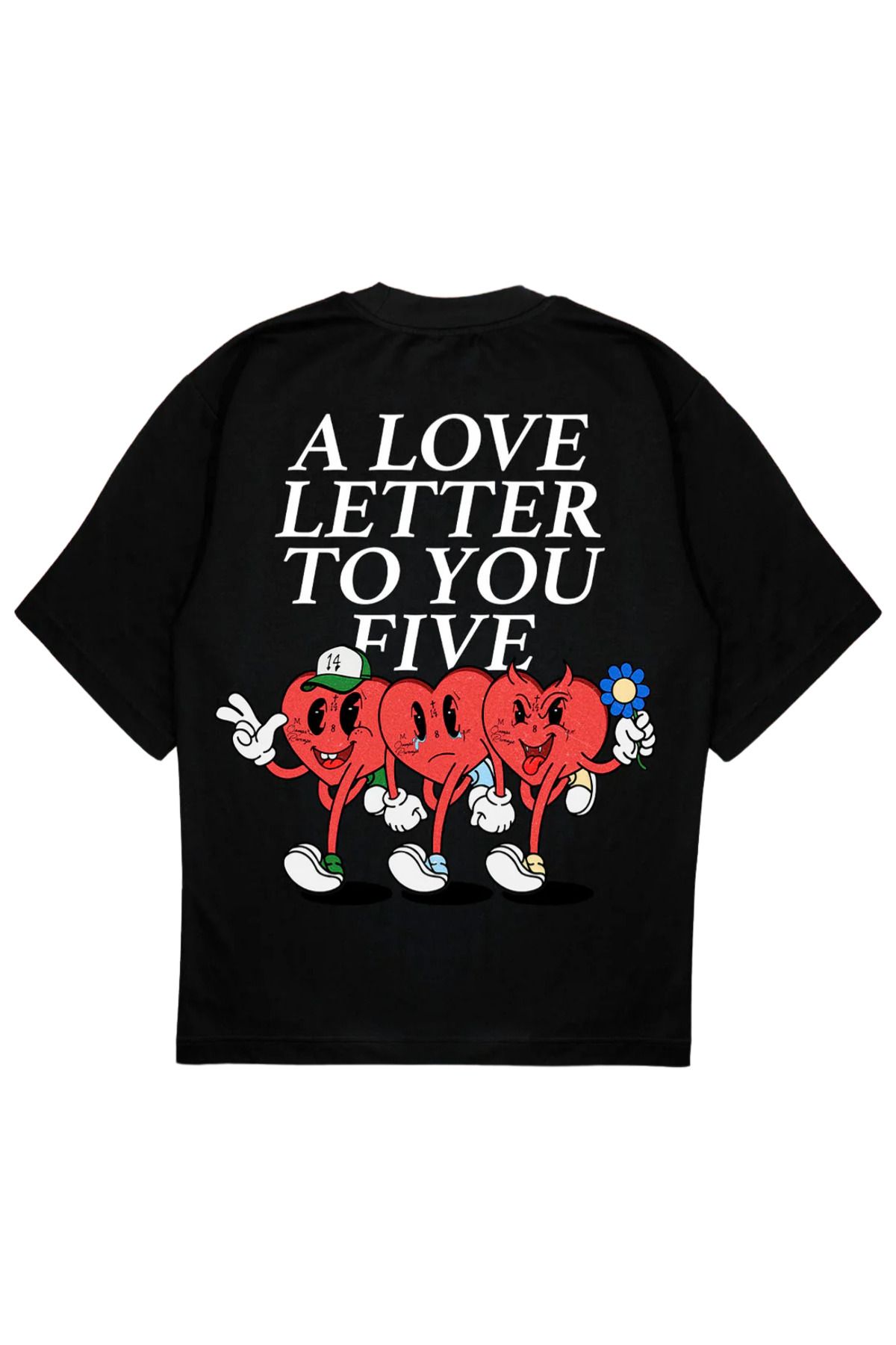 SVART WEAR ALLTY 5 T-Shirt OVERSIZE love letter