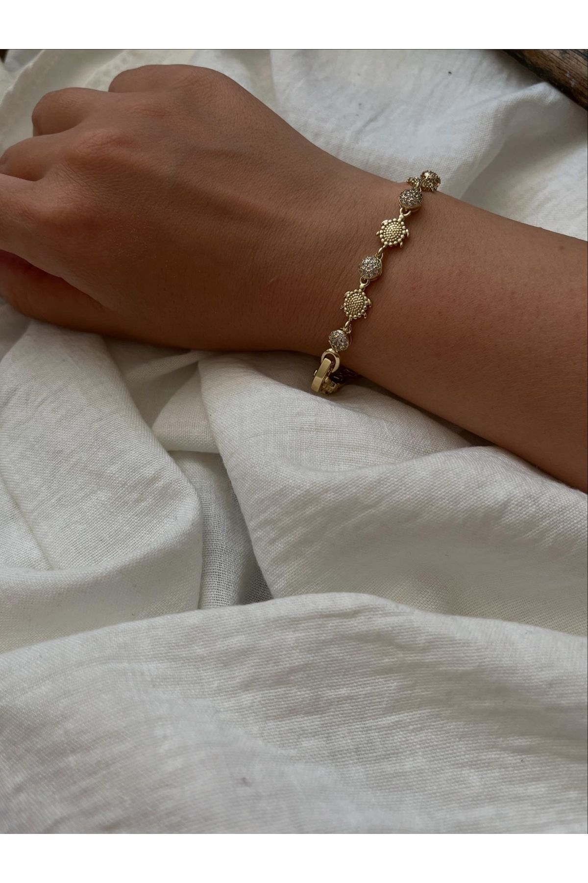 S&A Accessory Kaplumbağa Şekilli Çelik Bileklik