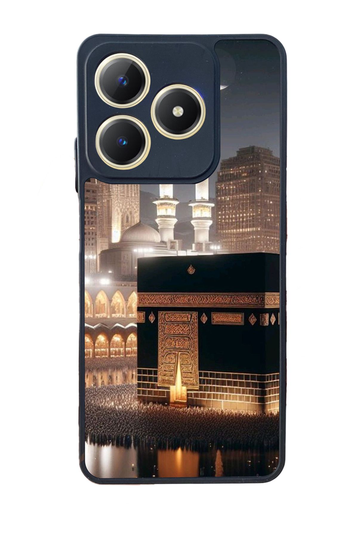realme C63 Mat Uyumlu Siyah Kılıf – Yumuşak Silikon, Koruyucu, Şok Emici Kapak