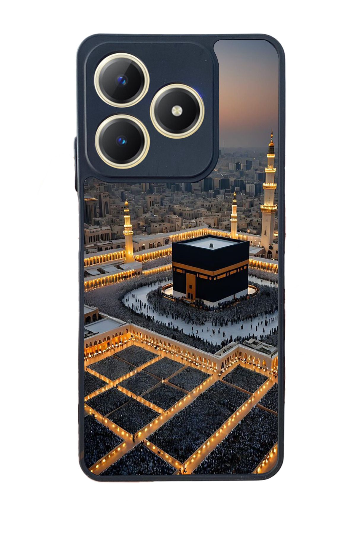 BGAKSESUAR Infınıx Smart 8 Pro Mat Uyumlu Siyah Kılıf – Yumuşak Silikon, Koruyucu, Şok Emici Kapak