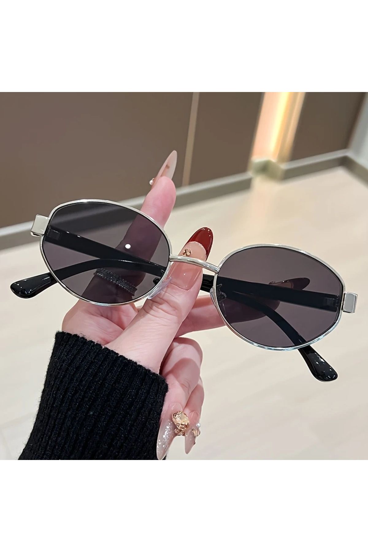 Redhead Şık Yeni Moda Kadın Güneş Gözlüğü (Kılıfı ile birlikte)
