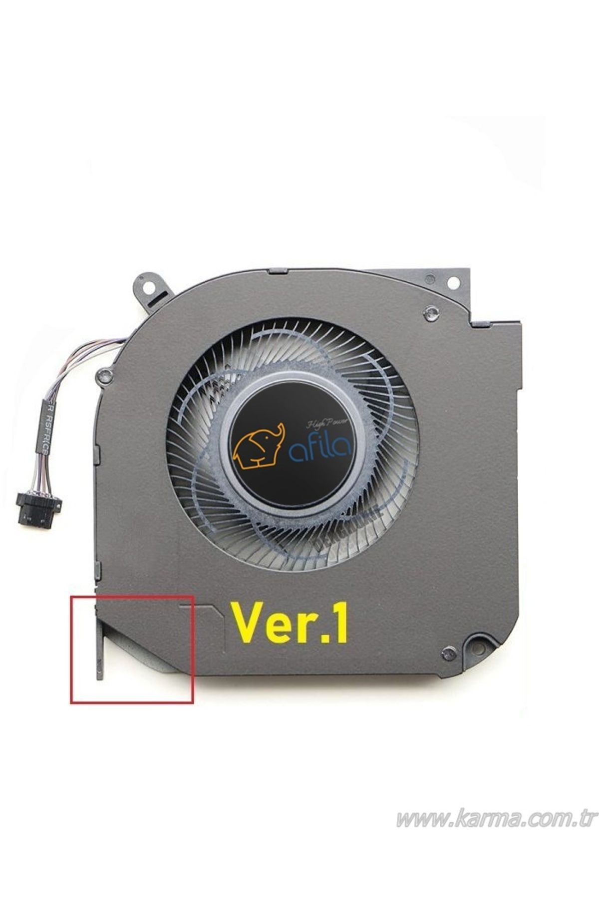 Afila Monster Abra A5 V19.1, A5 V19.1.1 Notebook Fanı Ver.1 / NBFAN802