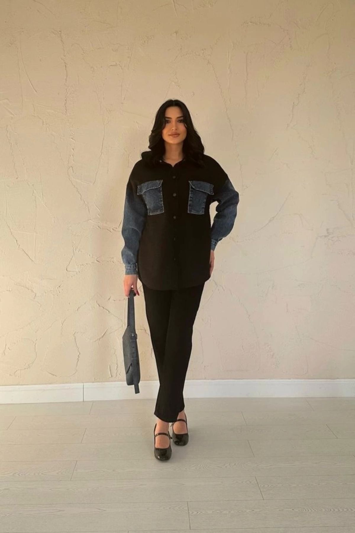 MODA iyah Kot Garnili Ceket
