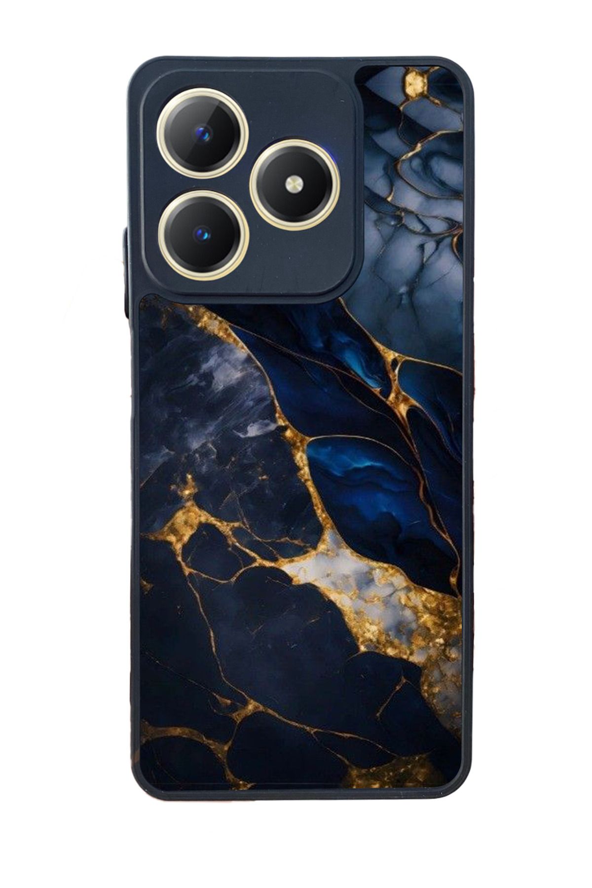 realme C63 Mat Uyumlu Siyah Kılıf – Yumuşak Silikon, Koruyucu, Şok Emici Kapak