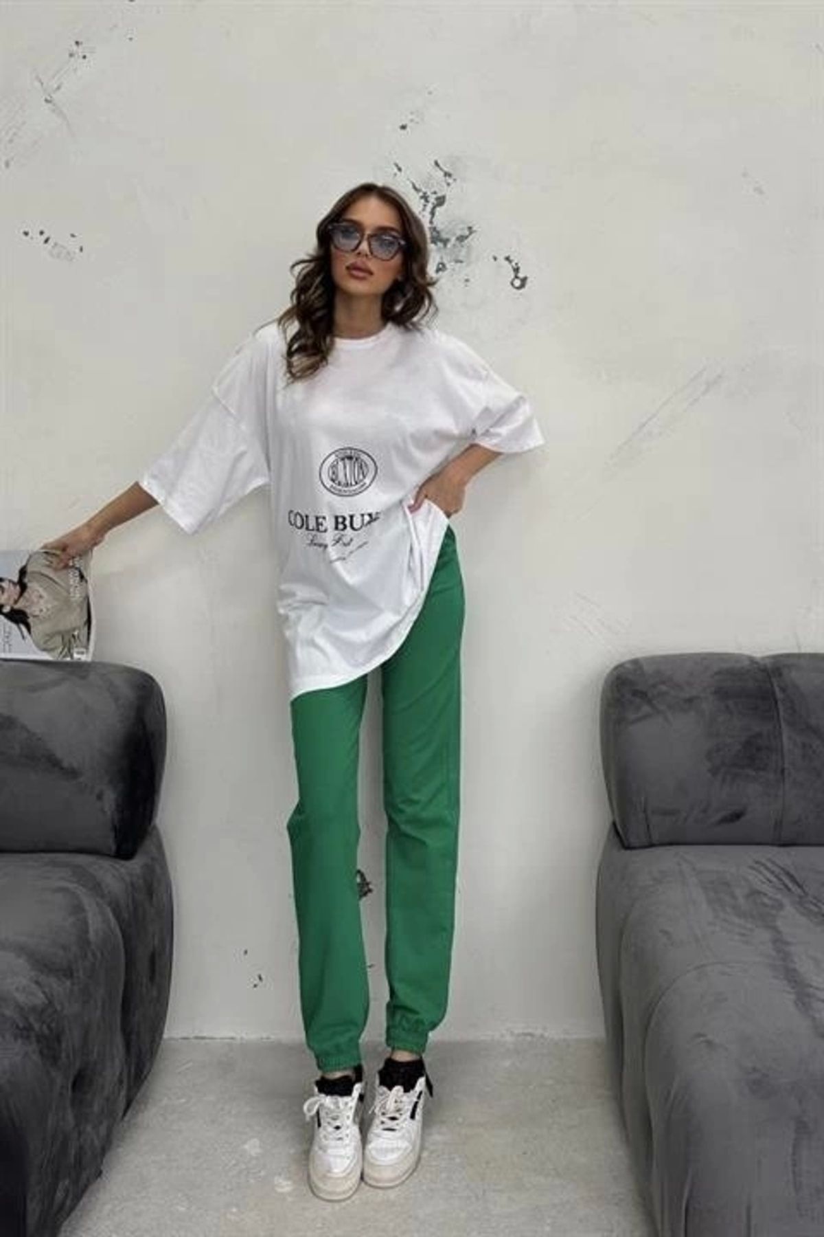 MODA Nicoline Baskılı Pantolon Takım 947310