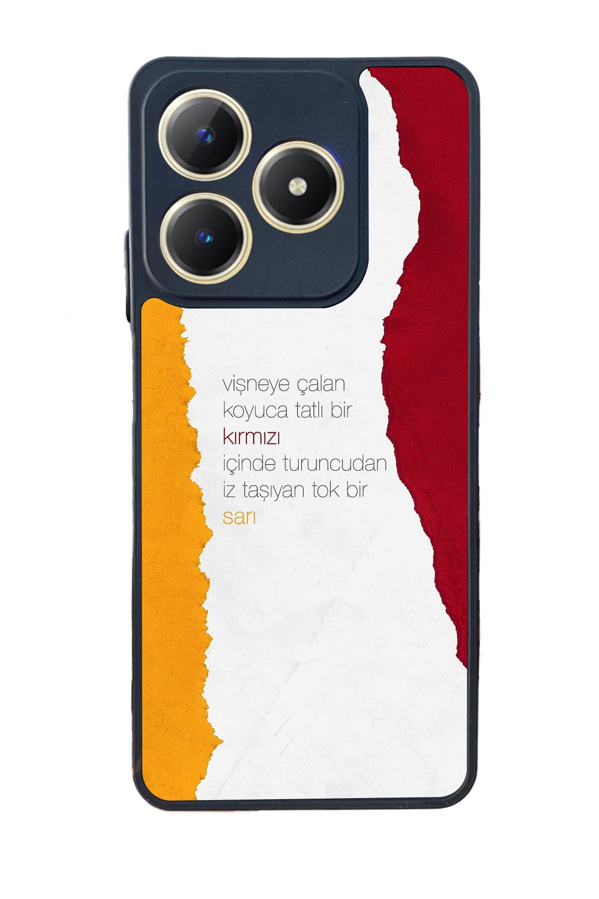 realme C63 Mat Uyumlu Siyah Kılıf – Yumuşak Silikon, Koruyucu, Şok Emici Kapak