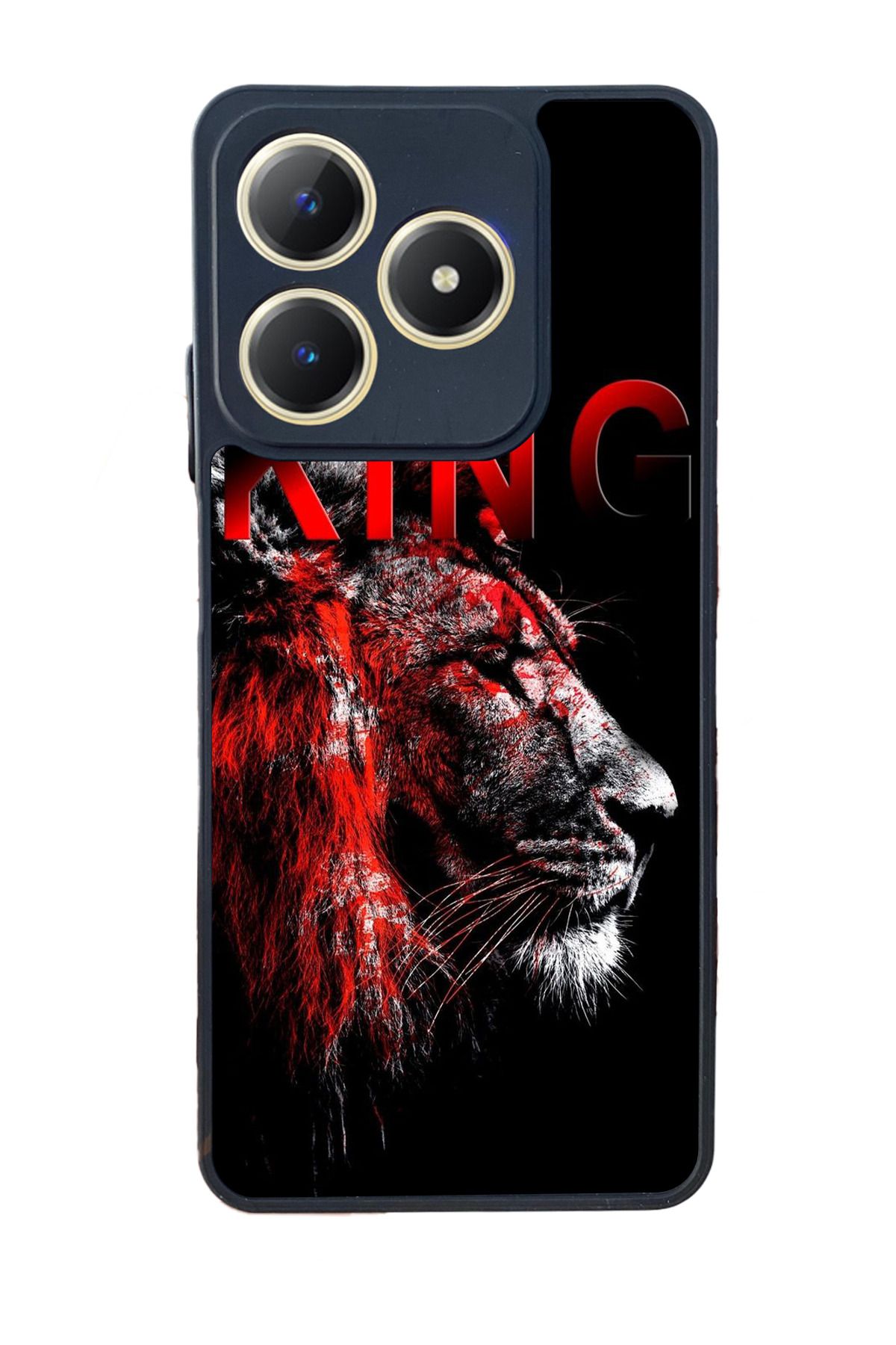 realme C63 Mat Uyumlu Siyah Kılıf – Yumuşak Silikon, Koruyucu, Şok Emici Kapak