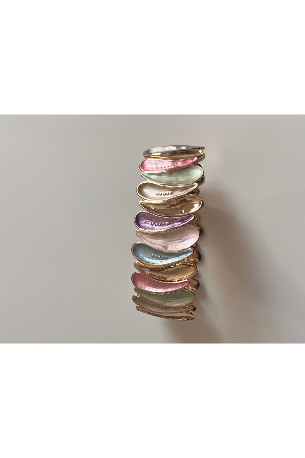 HNG JEWELRY MİSİNA LASTİKLİ RENKLİ DAMLALAR MİX BİLEKLİK