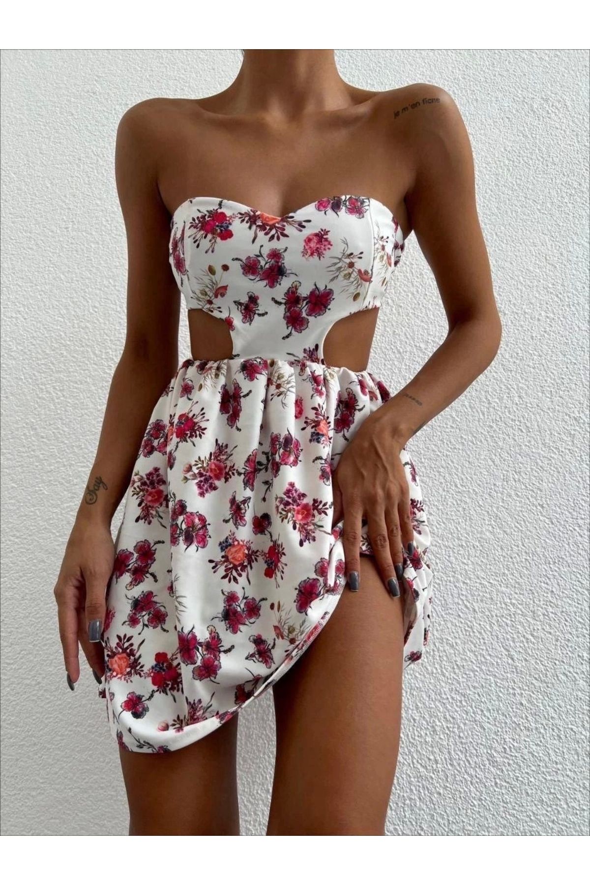 OurStyles Straplez elbise