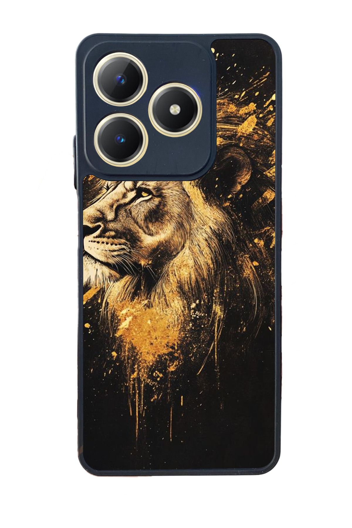 realme C63 Mat Uyumlu Siyah Kılıf – Yumuşak Silikon, Koruyucu, Şok Emici Kapak