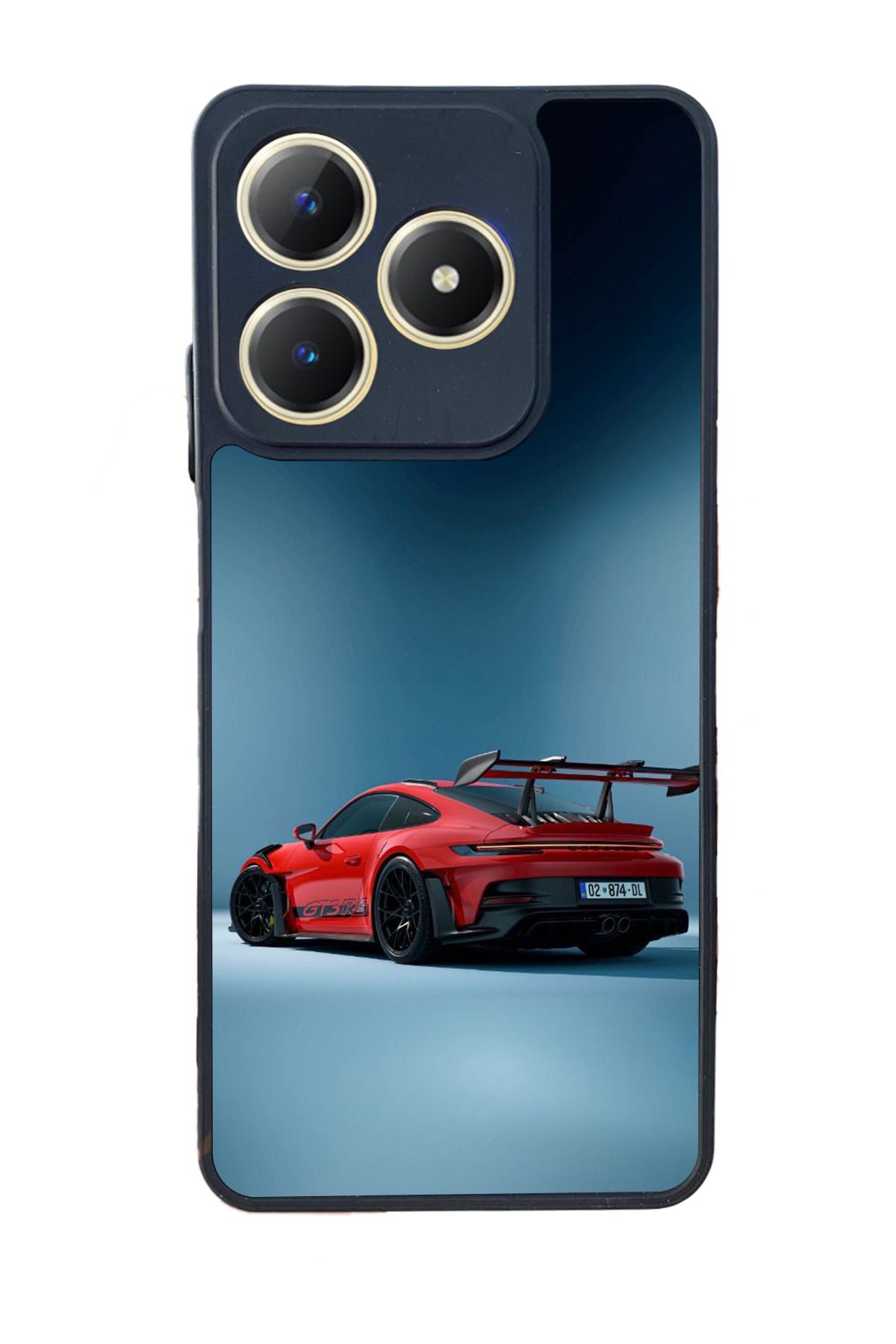 BGAKSESUAR Infınıx Smart 8 Pro Mat Uyumlu Siyah Kılıf – Yumuşak Silikon, Koruyucu, Şok Emici Kapak