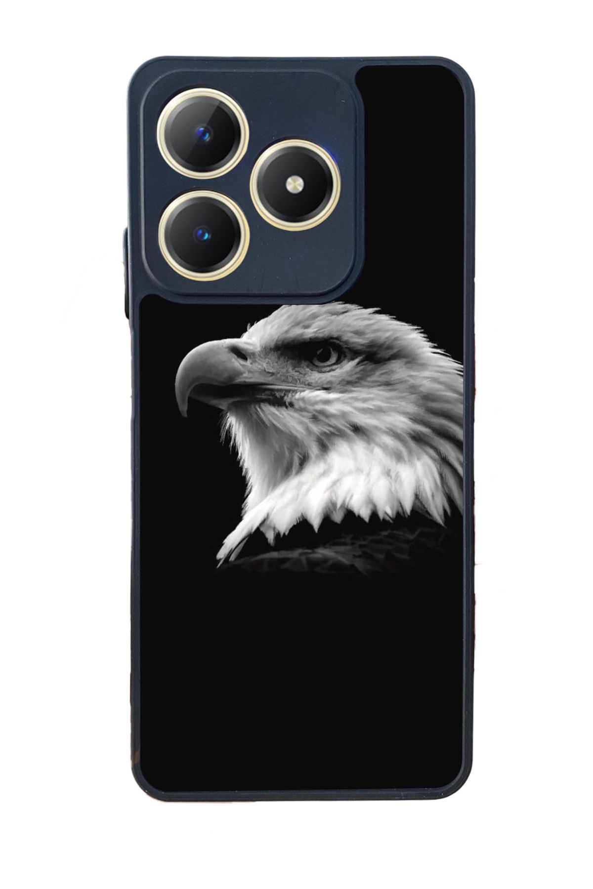 realme C63 Mat Uyumlu Siyah Kılıf – Yumuşak Silikon, Koruyucu, Şok Emici Kapak