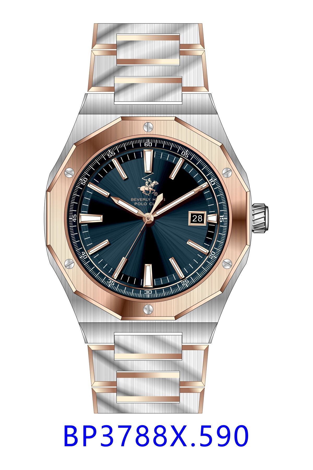 Beverly Hills Polo Club BP3788X.590 Erkek Kol Saati