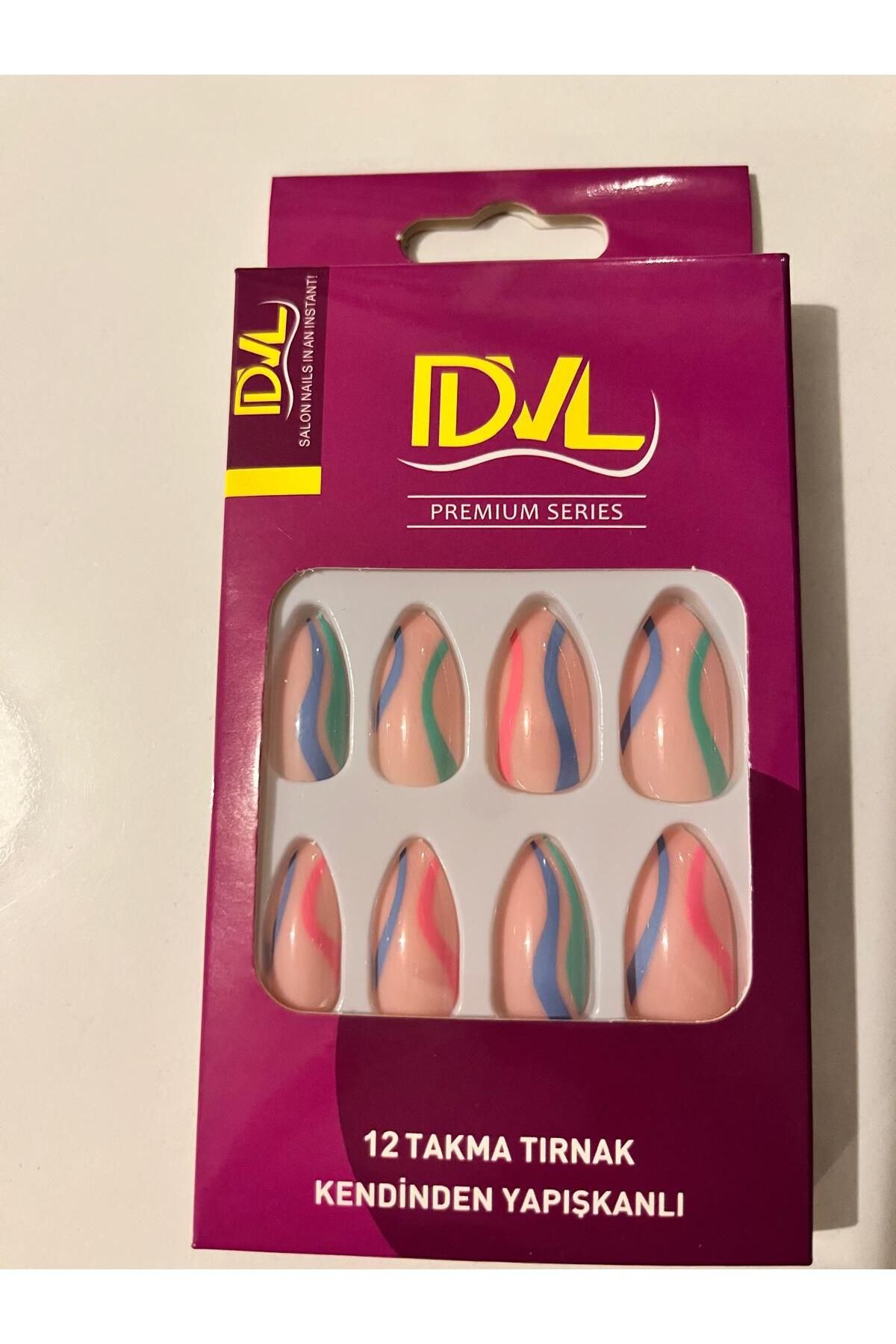 Dvl KENDİNDEN YAPIŞKANLI TAKMA TIRNAK