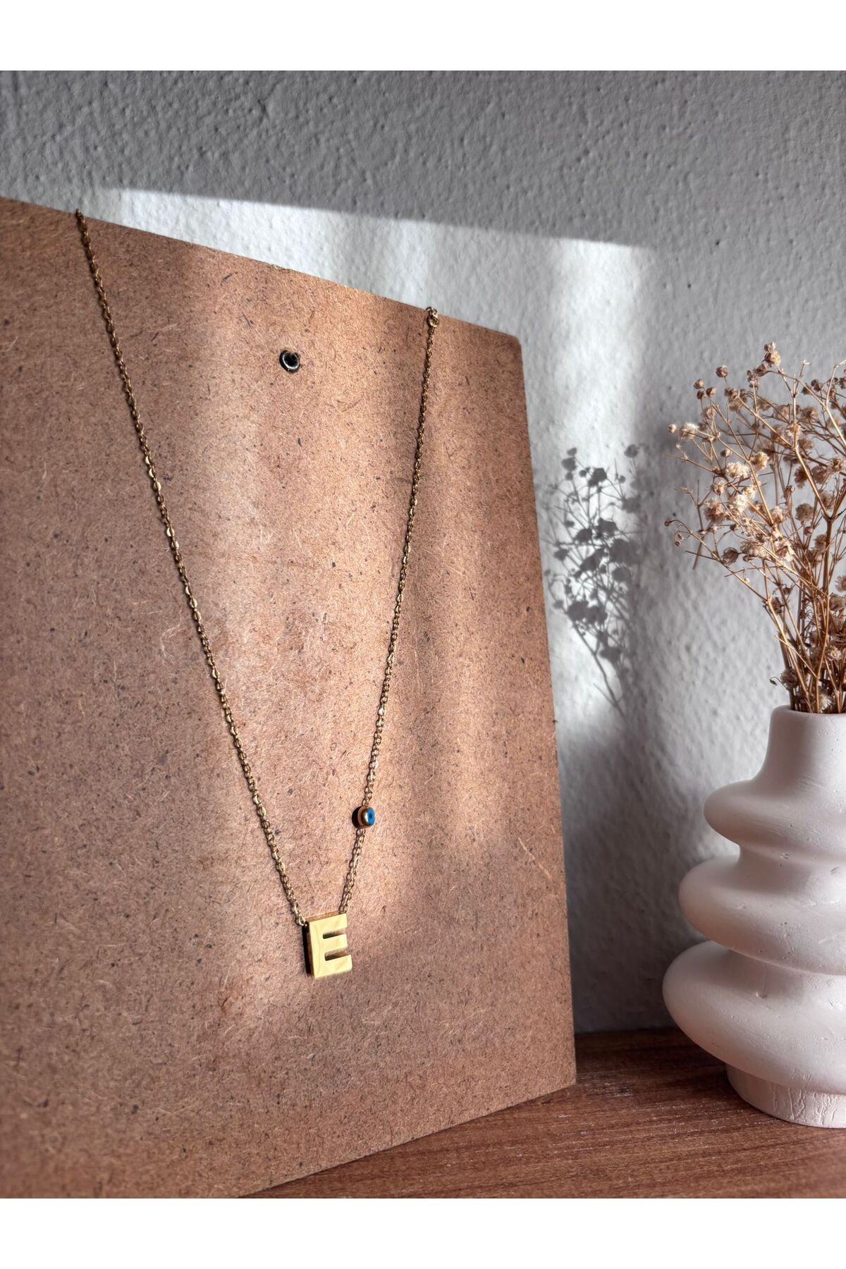 Bellamy Jewelry Harf Kolye Gold - E