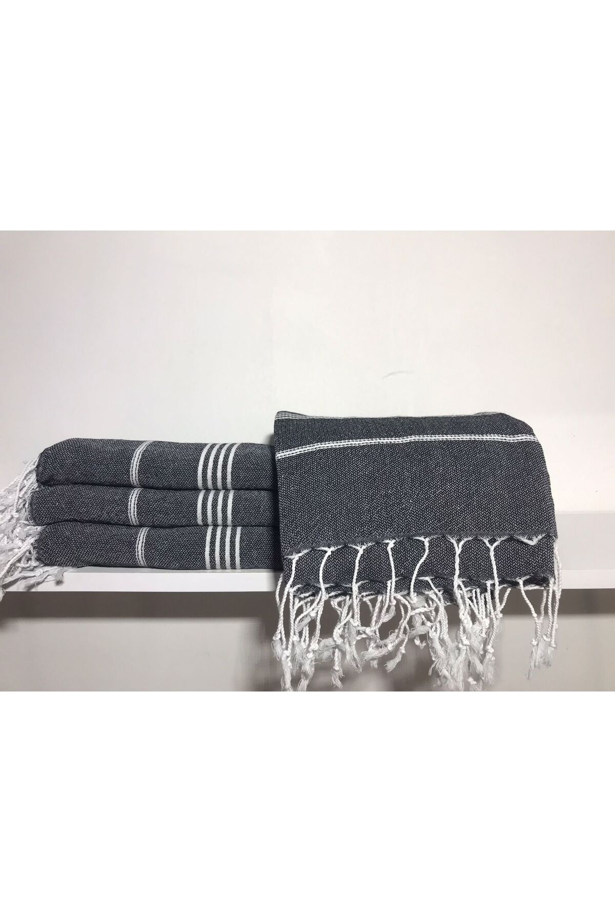 Fabricom Home Collection TESSERA BLACK PEŞTEMAL HAVLU