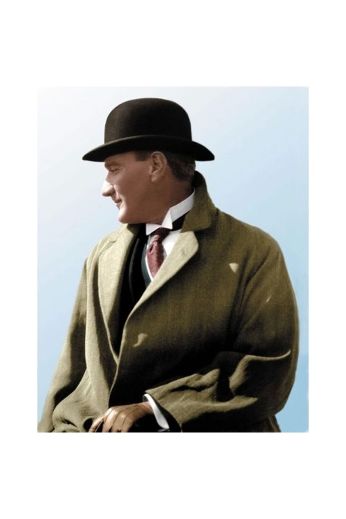 ShopNova Siyah Renk Atatürk Şapkası
