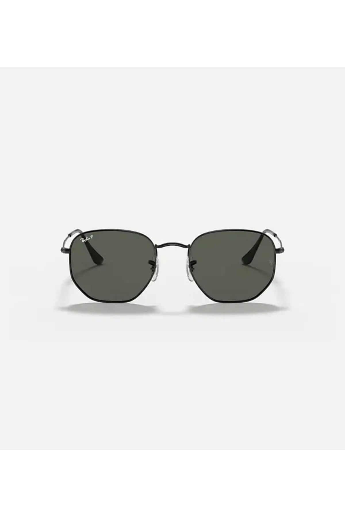 Ray-Ban-Hexagonal Black Polarized Rb3548n 002/58 Size 51 7