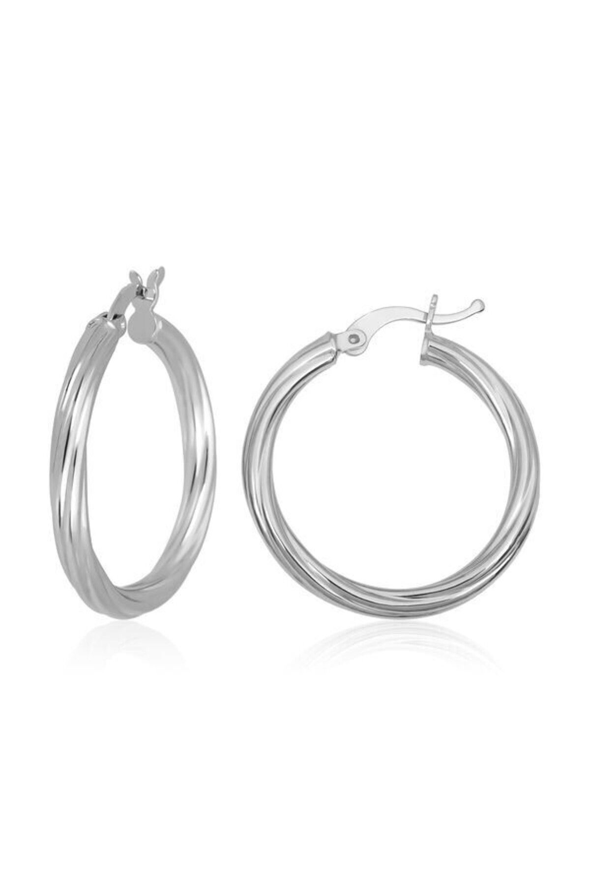 shop Burgu Şarnel 3mm 925 Ayar Gümüş Küpe