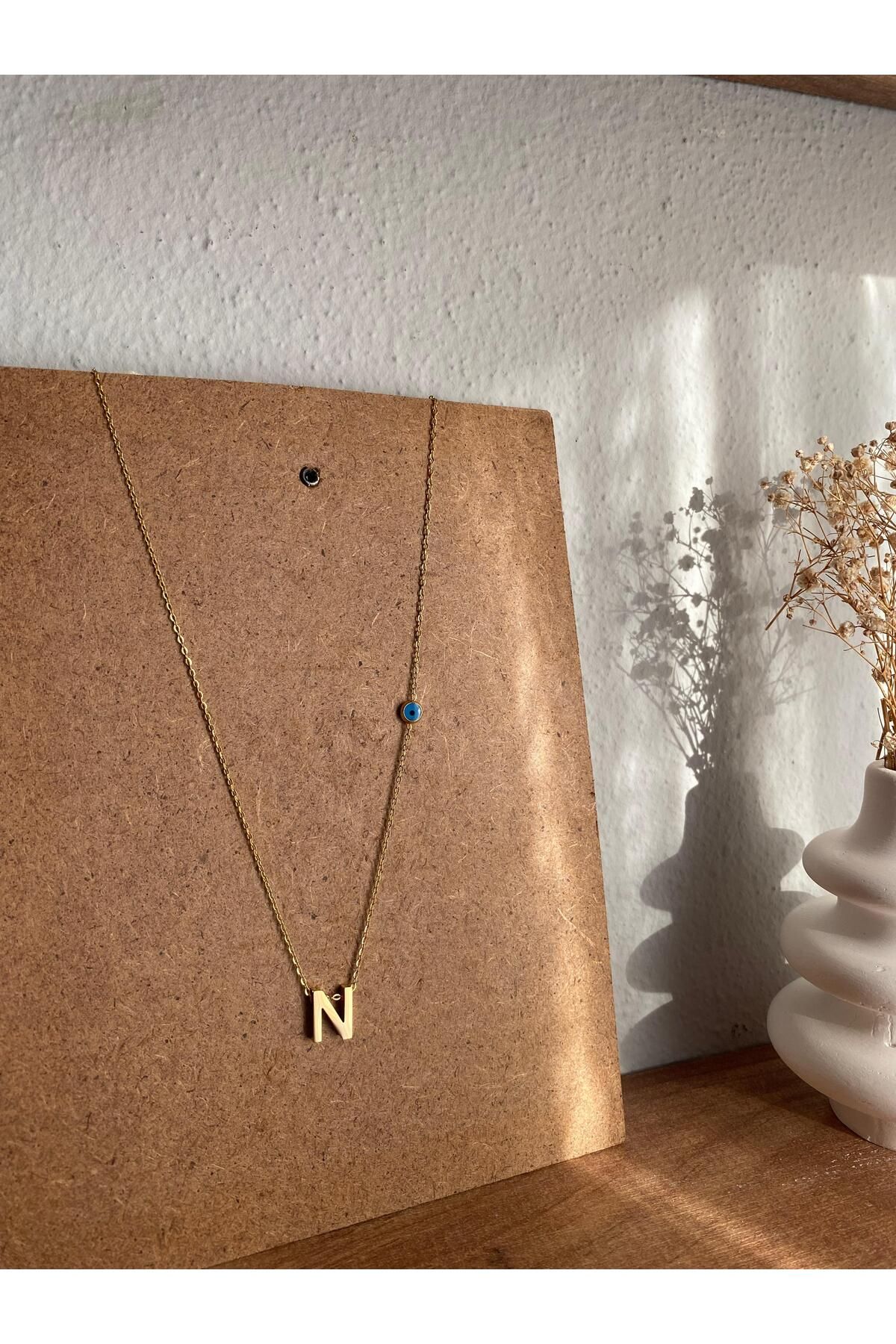 Bellamy Jewelry Harf Kolye Gold - N
