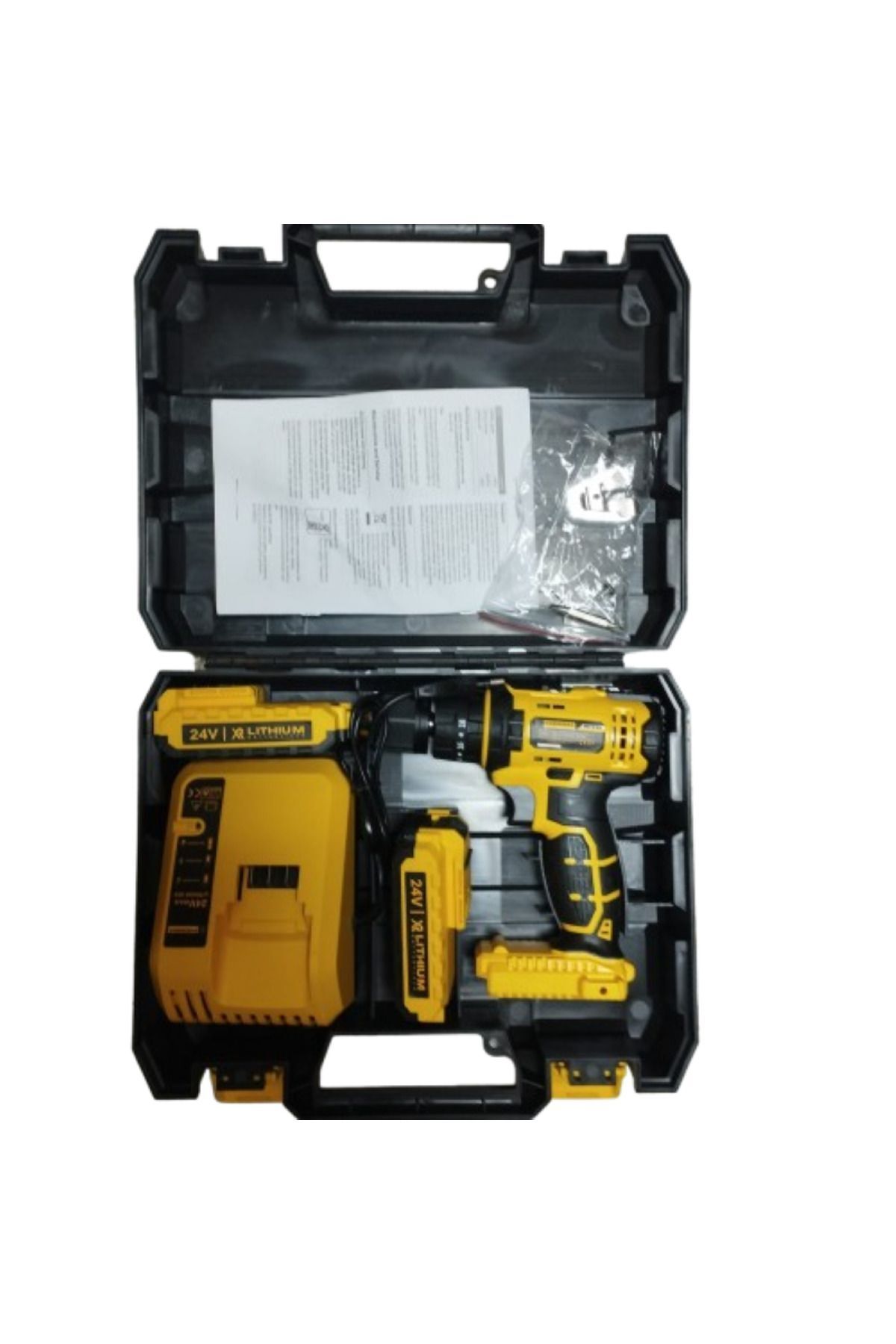 çaycup MEŞEM ŞARJLI MATKAP 24V 5A BX-8018 ÇİFT BATARYA