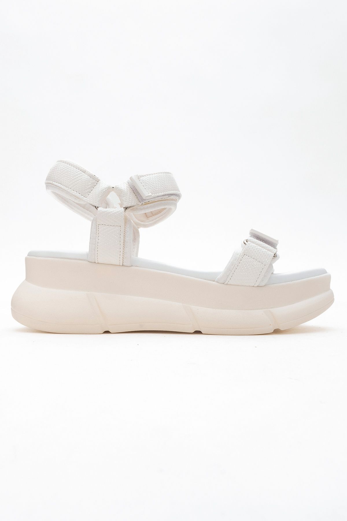 صندل سفید زنانه 4760 اورجینال luvishoes