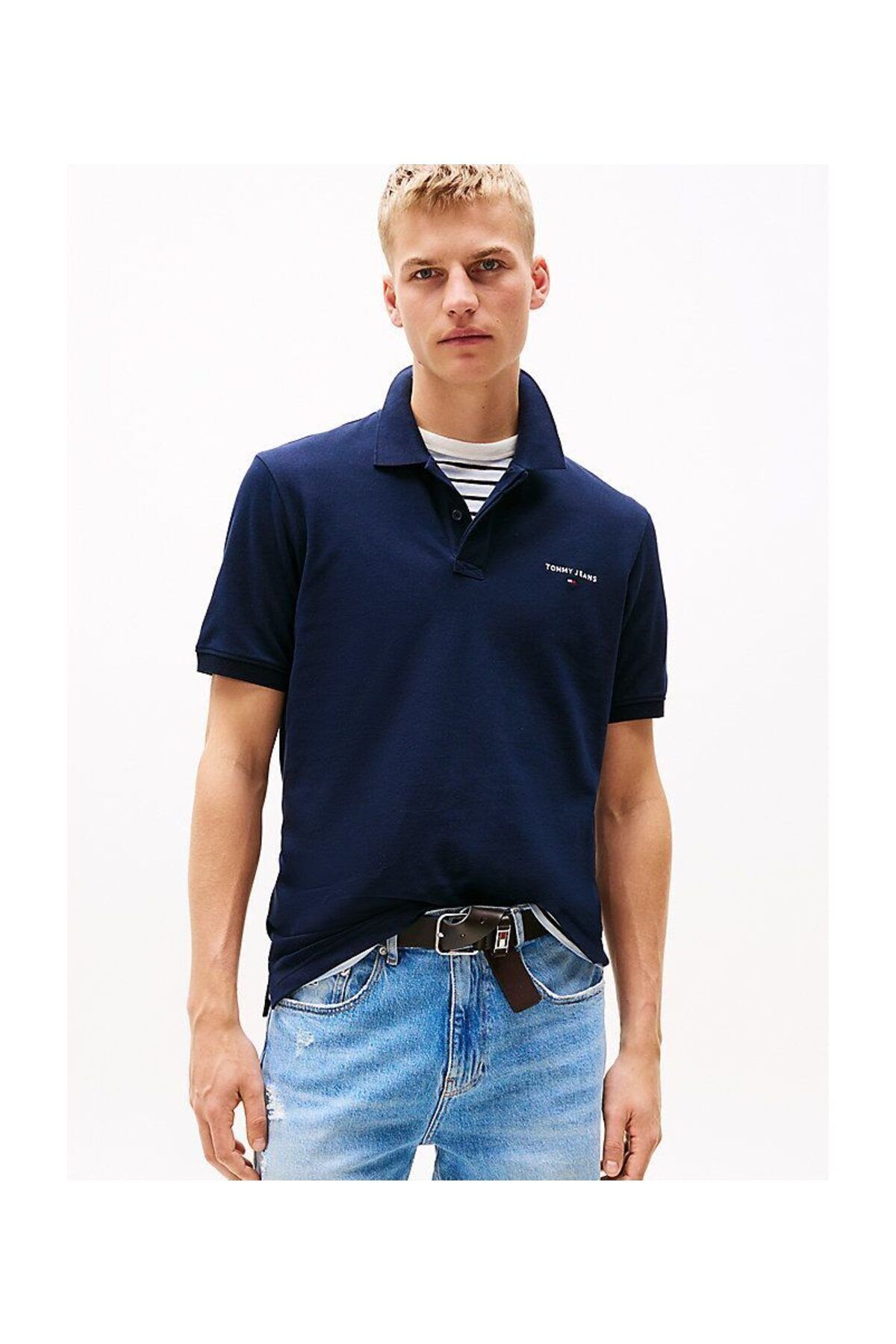 Tommy Hilfiger Tjm Reg Linear Polo Mężczyzna - 2XL