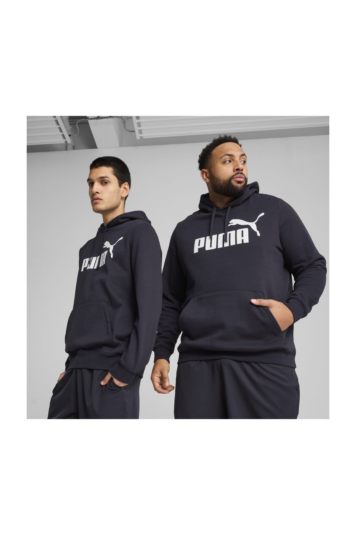 Puma-Hanorace, Regular, Mânecă lungă, Regular, Buzunar tip cangur, Tricotat, Imprimeu logo 3