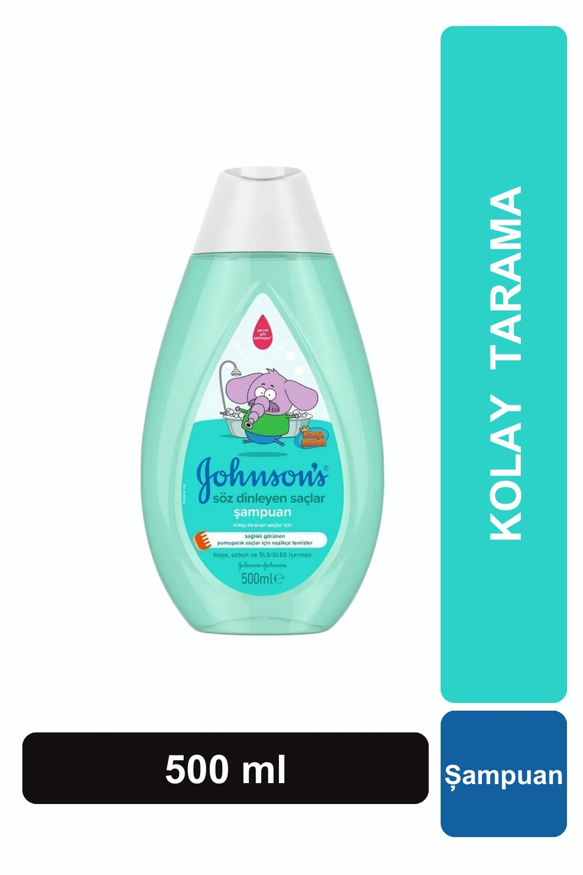 Johnson's Johnsons Baby Kral Şakir Söz Dinleyen Saçlar Şampuan 500 ml