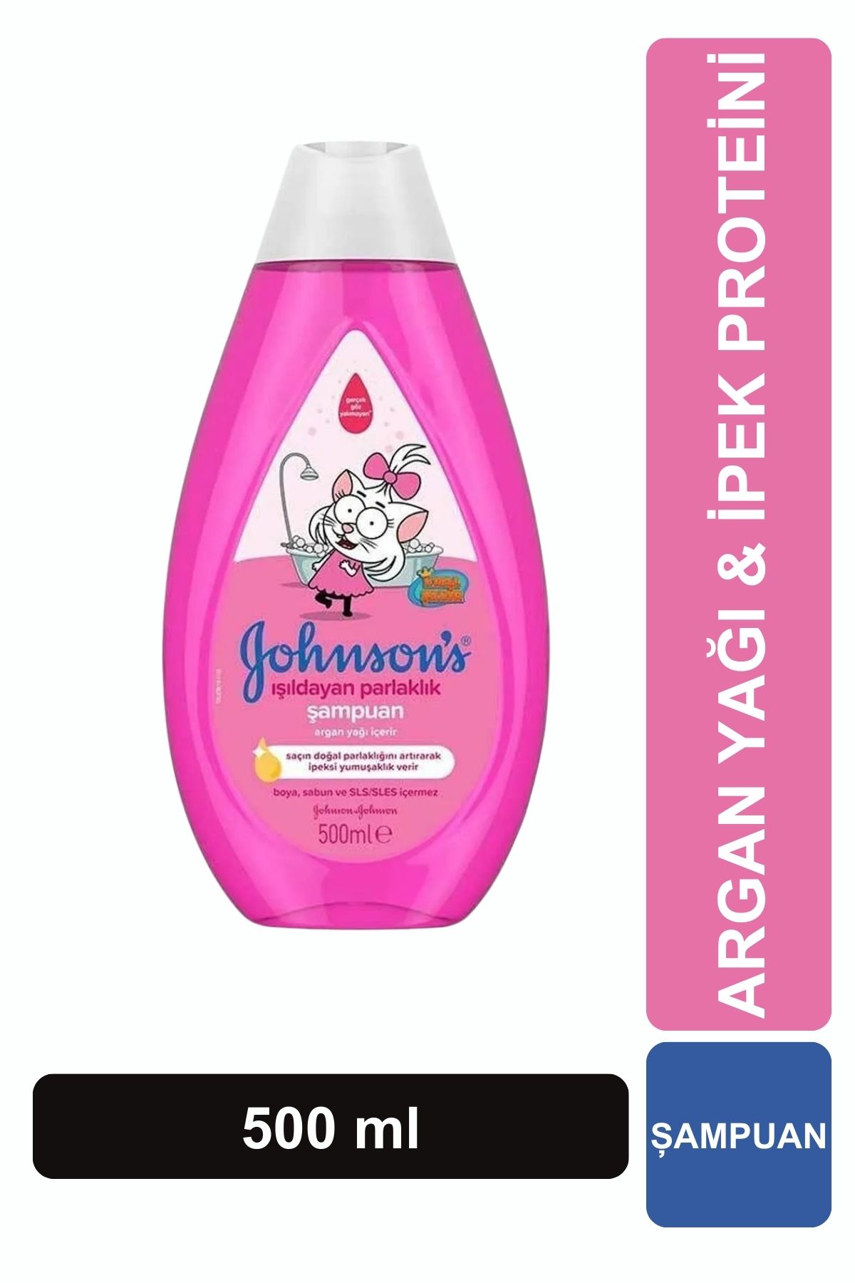 Johnsons Kral Şakir Işıldayan Parlaklık Şampuan 500 ml