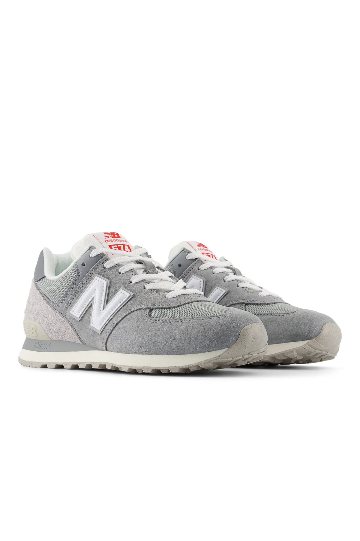 کفش اسنیکر نیو بالانس زنانه منسوجات خاکستری بیسیک راسته      اسپرت | New Balance U574BKR ID - تصویر 7
