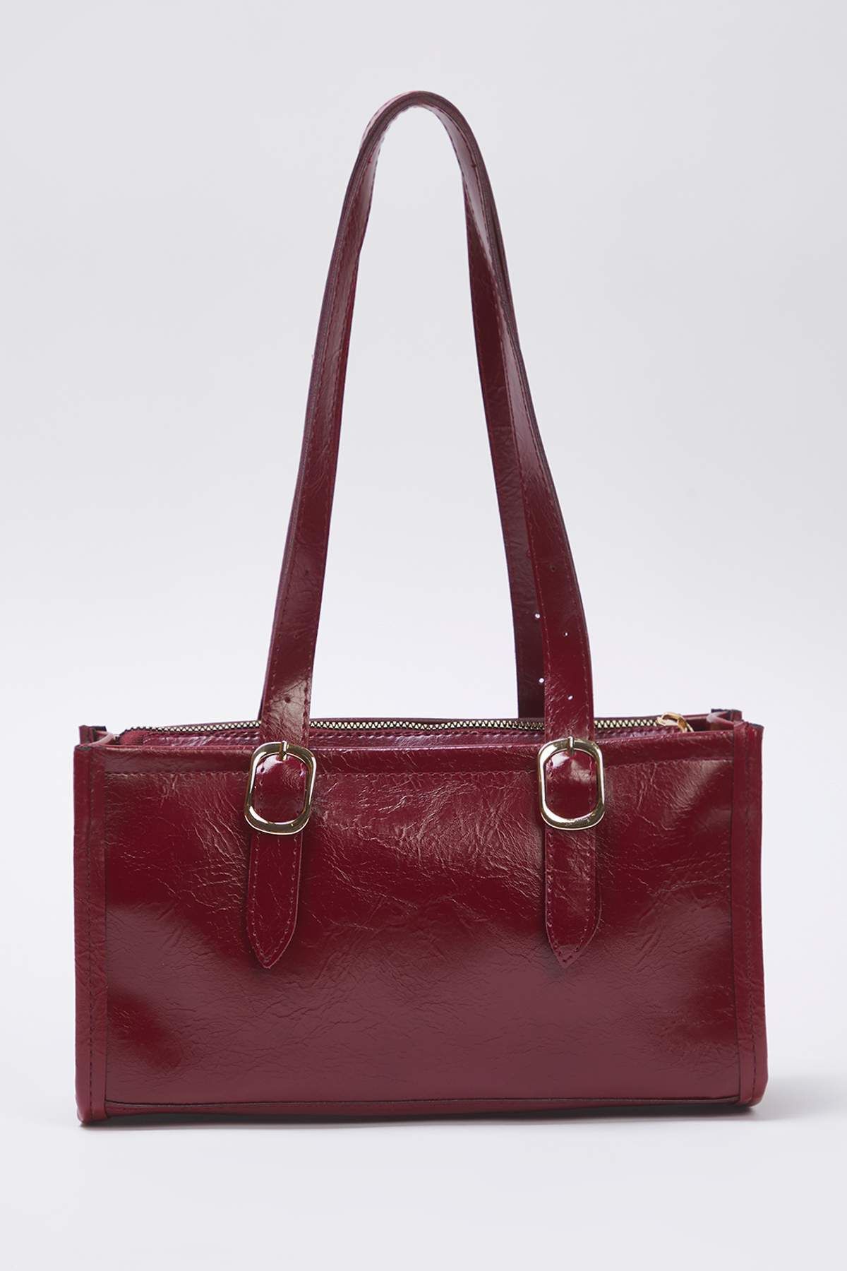 trendyol-shoes-womens-burgundy-shoulder-bag