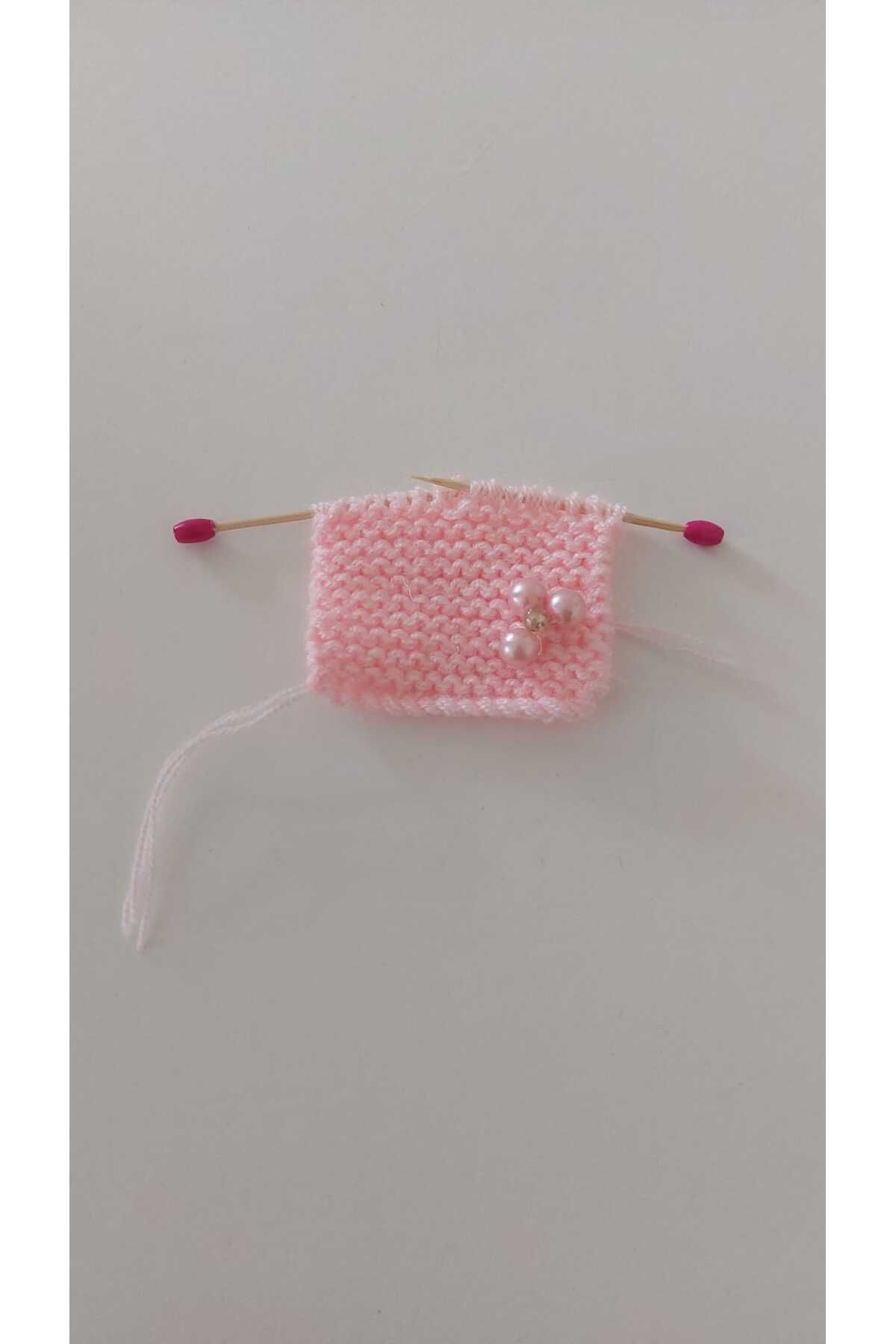 GiftlandCollection GiftLand El Örgüsü Pembe Minyatür Magnet