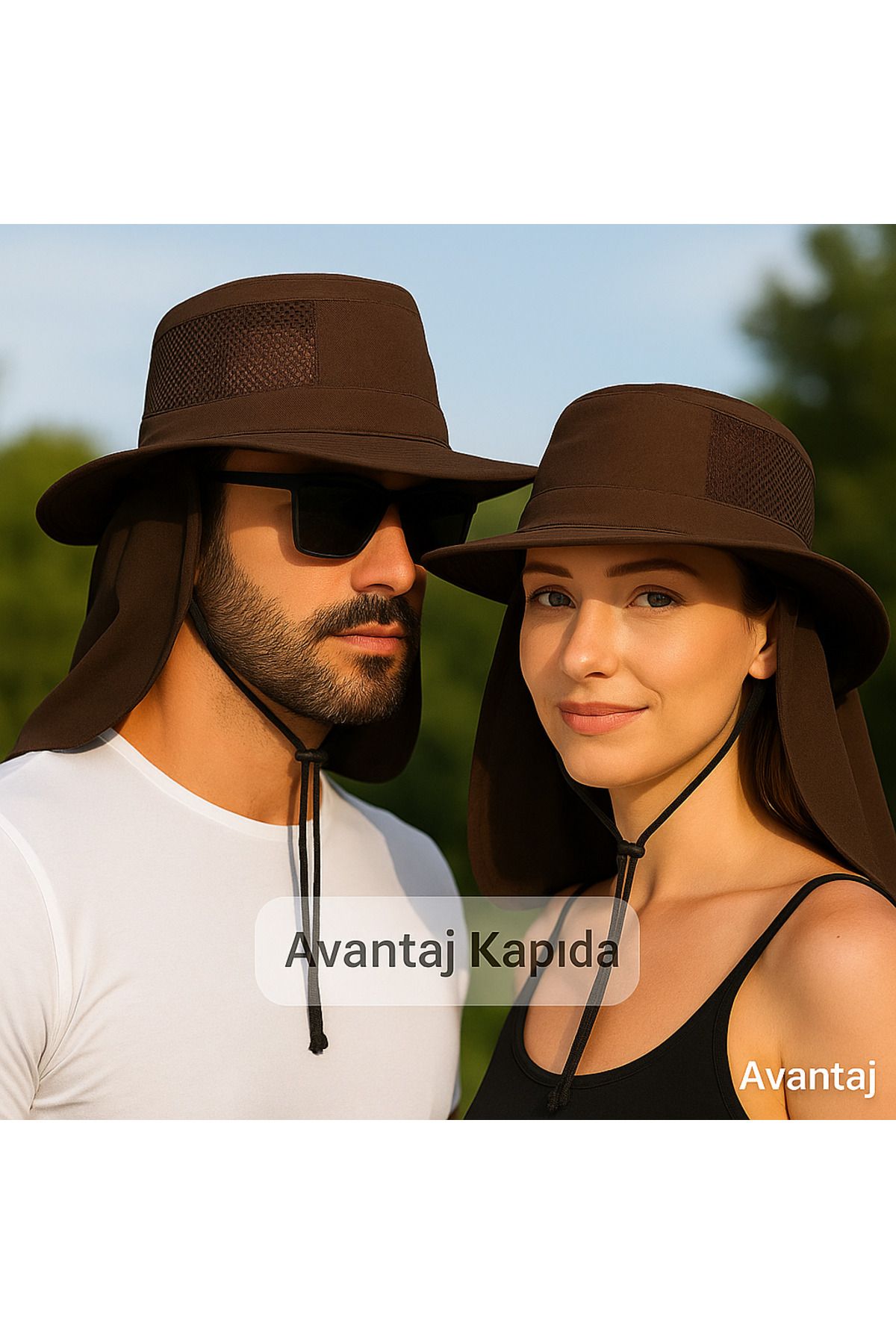 Avantaj Kapıda ® Kadın Hasır Yazlık Şapka – Geniş Kenarlı, Fiyonklu, Özel Tasarım Modeller