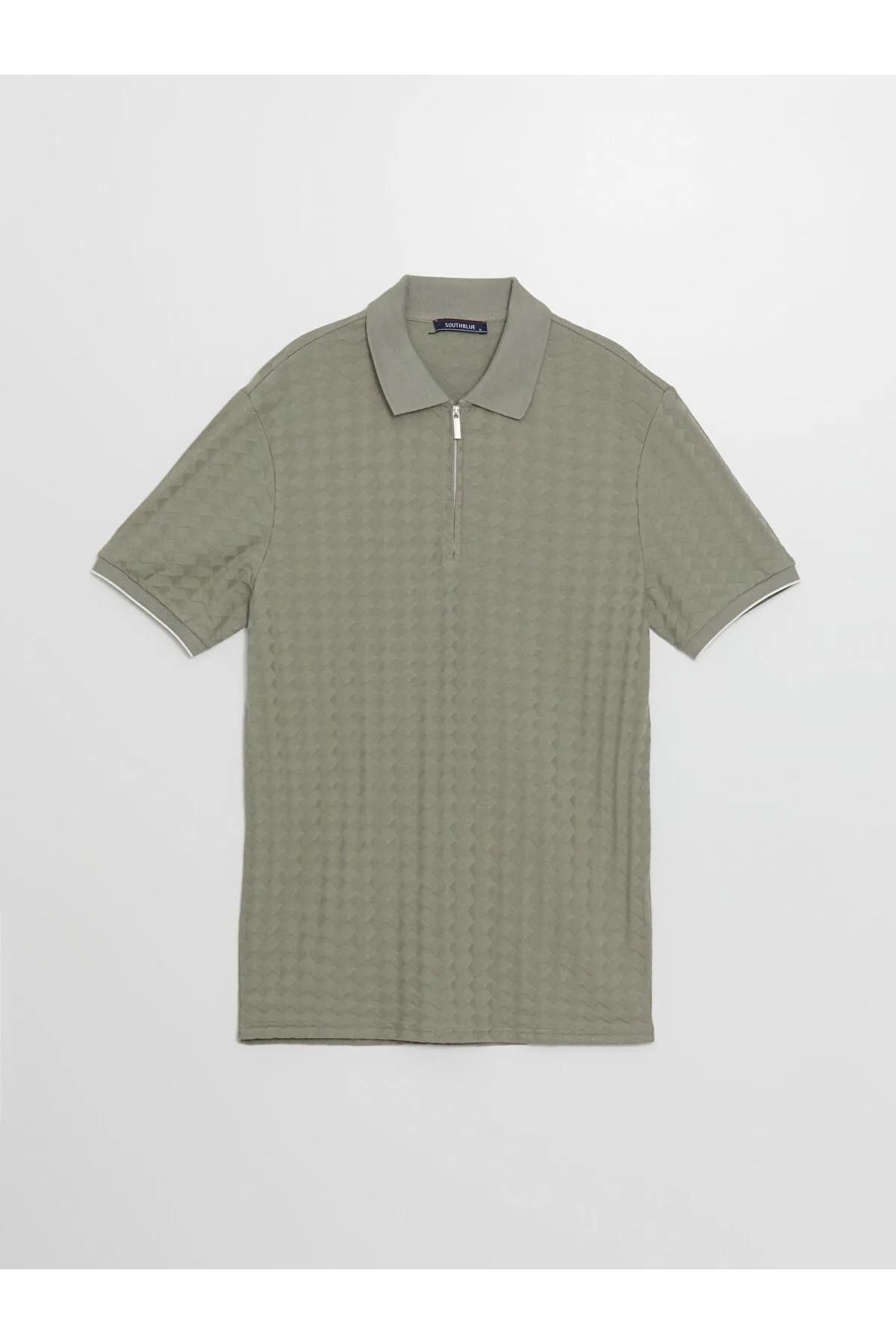 LC Waikiki Polo Yaka Kısa Kollu Erkek Dokulu Tişört